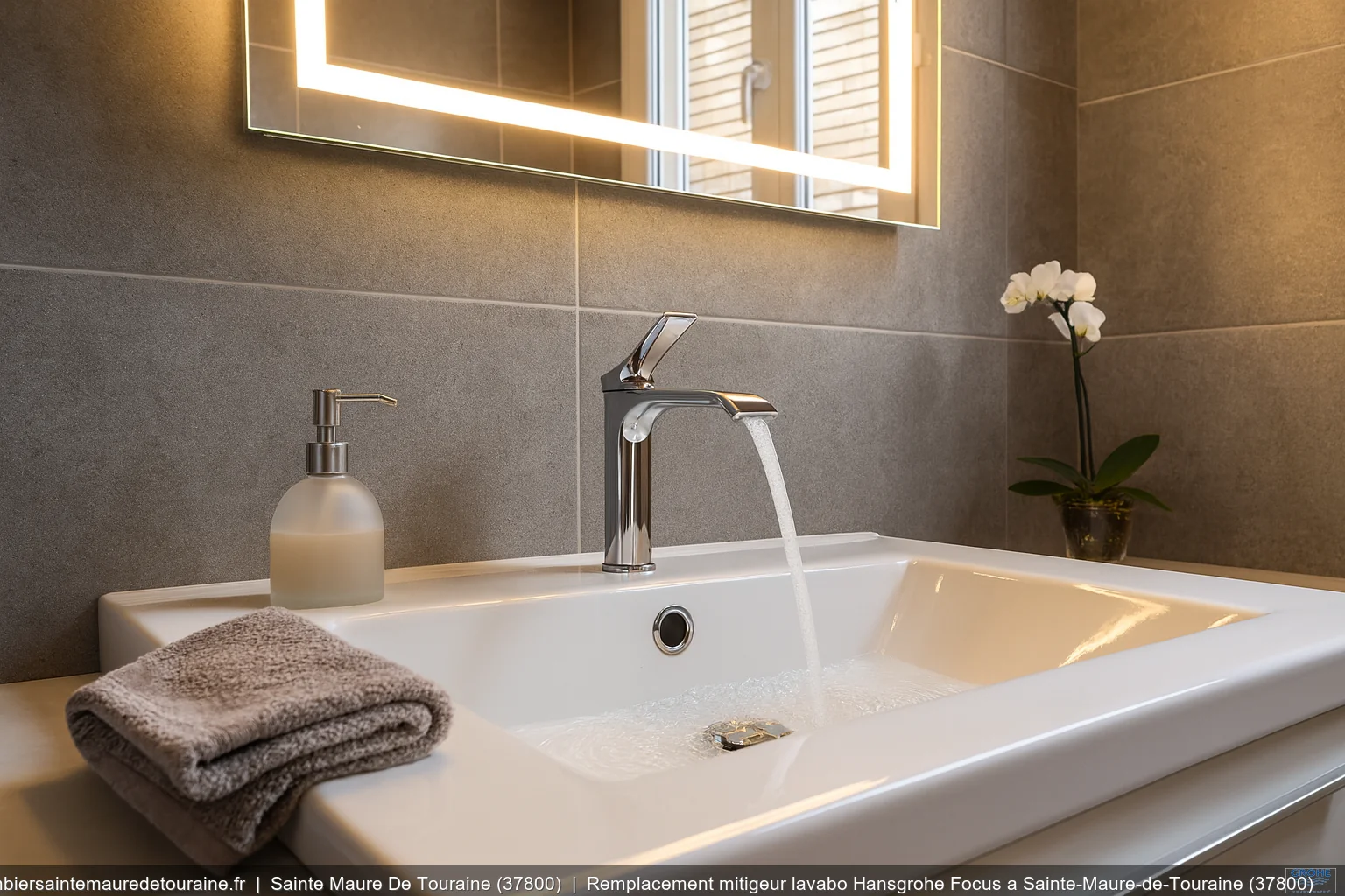 Remplacement mitigeur lavabo Hansgrohe Focus a Sainte-Maure-de-Touraine (37800)